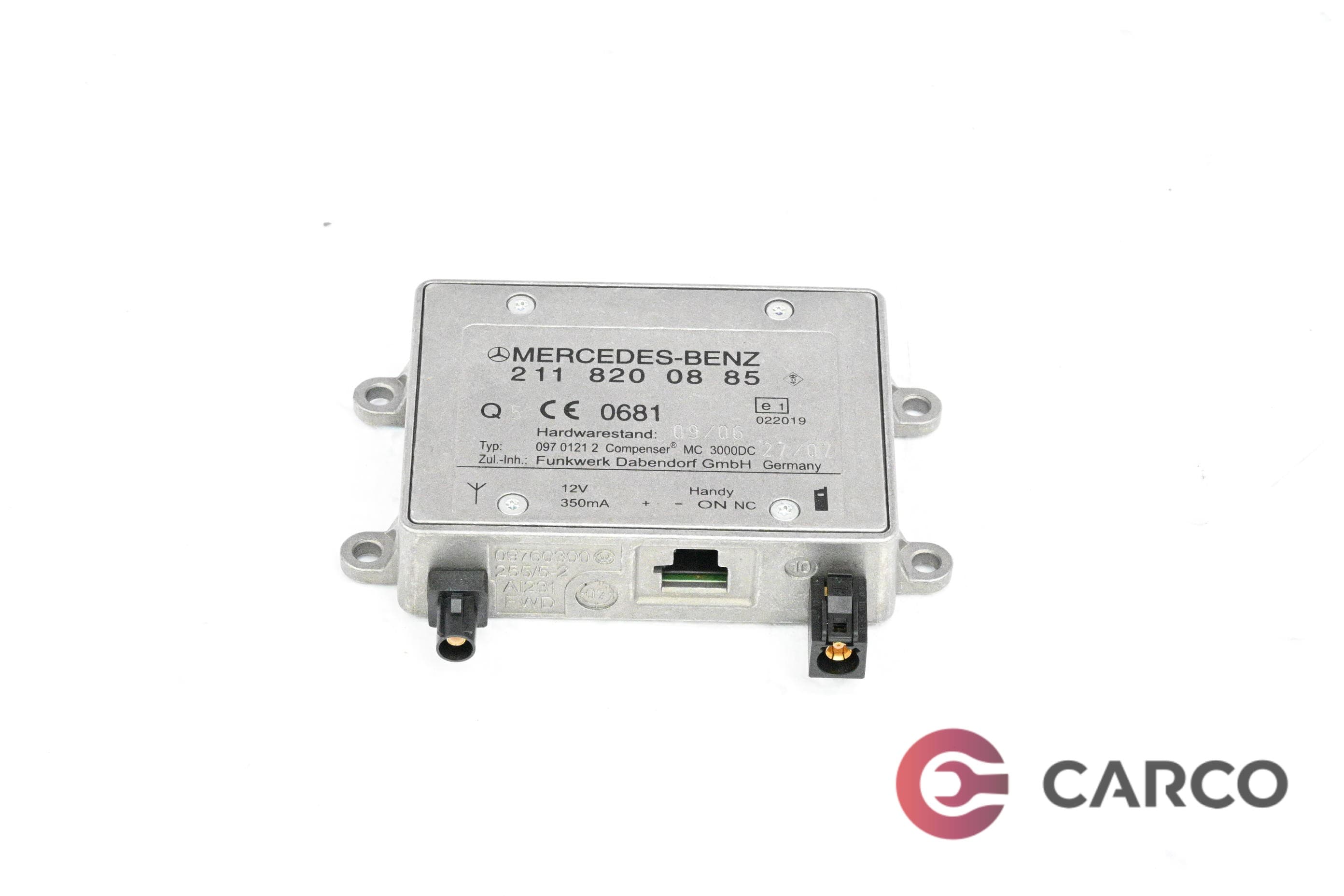 Bluetooth модул 2118200885 за MERCEDES-BENZ CLS (C219) CLS 350 CGI (219.357) (2004 - 2011)