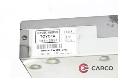 CD навигация 08662-00850 за TOYOTA AVENSIS (T25_) 2.0 D-4D (2003 - 2008)
