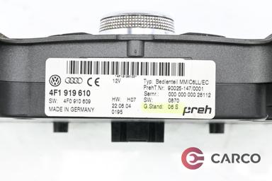 Панел копчета с джойстик 4F1919610 за AUDI A6 седан (4F2, C6) 3.0 TDI quattro (2004 - 2011)