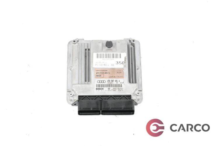 Компютър двигател 4F0907401A за AUDI A6 седан (4F2, C6) 3.0 TDI quattro (2004 - 2011)