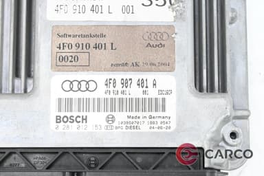 Компютър двигател 4F0907401A за AUDI A6 седан (4F2, C6) 3.0 TDI quattro (2004 - 2011)