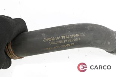 Воден маркуч A6395013882 за MERCEDES-BENZ VITO / MIXTO кутия (W639) 109 CDI (2003)