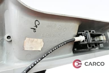 Вътрешна дръжка плъзгаща врата дясна A6397600561 за MERCEDES-BENZ VITO / MIXTO кутия (W639) 109 CDI (2003)