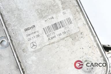Маслен охладител A6461880301 за MERCEDES-BENZ VITO / MIXTO кутия (W639) 109 CDI (2003)