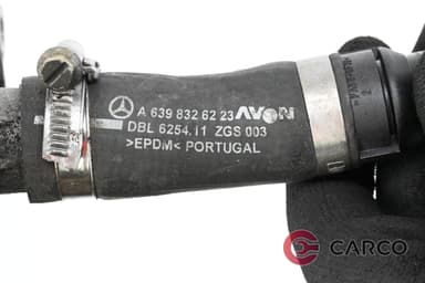 Воден маркуч A6398326223 за MERCEDES-BENZ VITO / MIXTO кутия (W639) 109 CDI (2003)