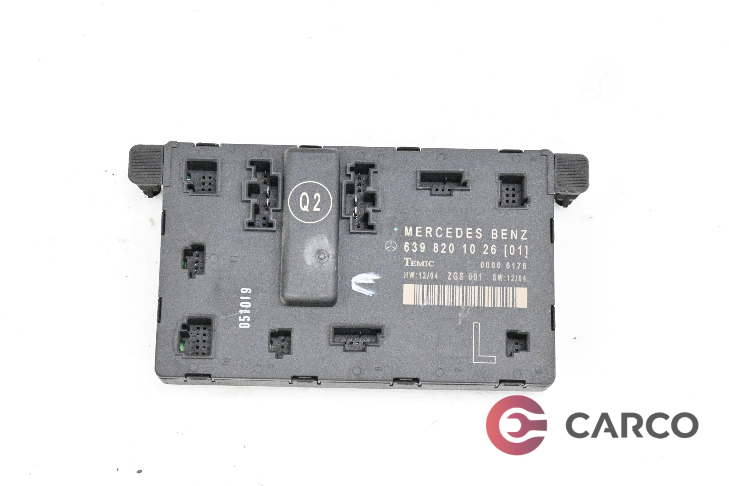 Модул врата 639820102601 за MERCEDES-BENZ VITO / MIXTO кутия (W639) 109 CDI (2003)