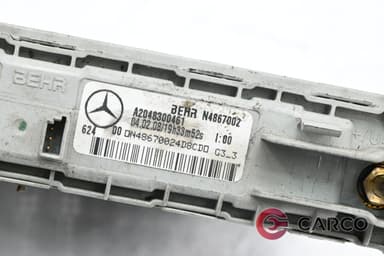 Ел. радиатор парно A2048300461 за MERCEDES-BENZ C-CLASS седан (W204) C 320 CDI (204.022) (2007 - 2014)