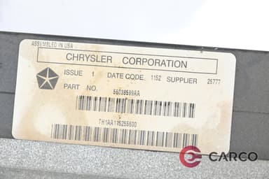 CD чейнджър 56038599AA за JEEP CHEROKEE (KJ) 2.5 CRD 4x4 (2001 - 2008)