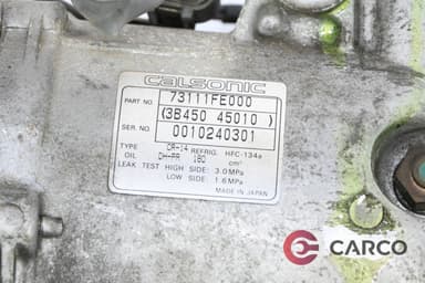 Компресор климатик 73111FE000 за SUBARU IMPREZA комби (GF) 2.0 i 16V AWD (1992 - 2000)