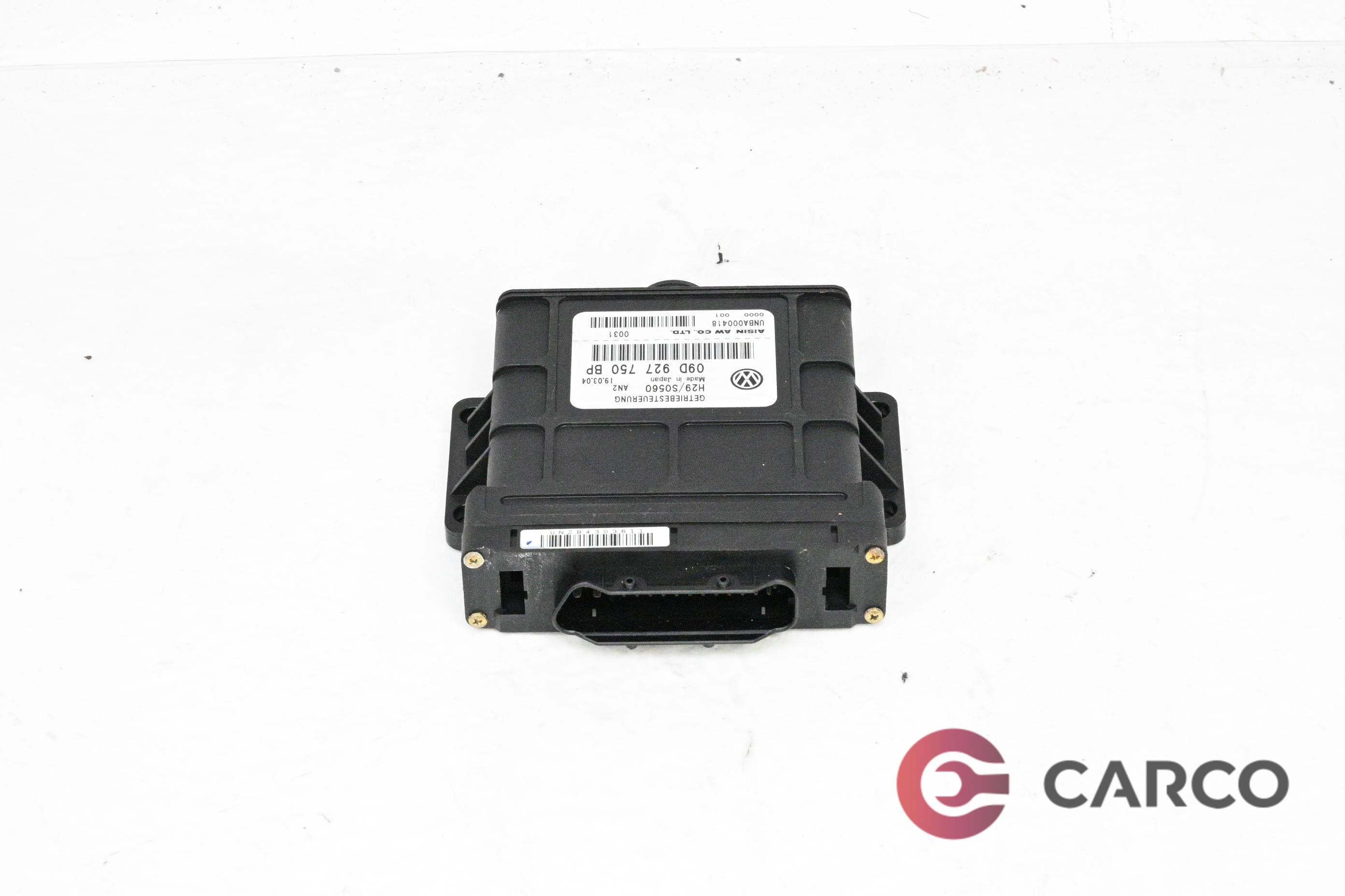 Компютър скорости 09D927750BP за VW TOUAREG (7LA, 7L6, 7L7) 2.5 R5 TDI (2002 - 2010)