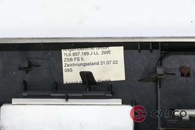 Лайсна около управление духалка парно 7L6857189J за VW TOUAREG (7LA, 7L6, 7L7) 2.5 R5 TDI (2002 - 2010)