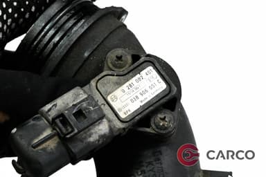 Въздуховод 7L6145795E със сензор MAP 038906051C за VW TOUAREG (7LA, 7L6, 7L7) 2.5 R5 TDI (2002 - 2010)