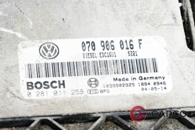 Компютър двигател 070906016F за VW TOUAREG (7LA, 7L6, 7L7) 2.5 R5 TDI (2002 - 2010)