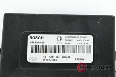 Модул парктроник 9649604380 за PEUGEOT 407 купе (6C_) 2.2 16V (2005)