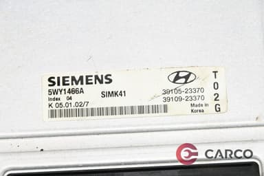 Компютър двигател 39105-23370 за HYUNDAI COUPE / TIBURON (GK) 2.0 (2001 - 2009)