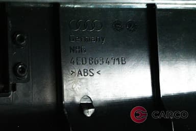 Лайсна около заключалка заден капак 4E0863471B за AUDI A8 седан (4E_) 3.0 TDI quattro (2002 - 2010)