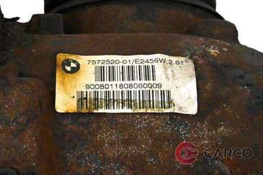 Диференциал заден 7572520 за BMW 1 купе (E82) 123 d (2007 - 2013)