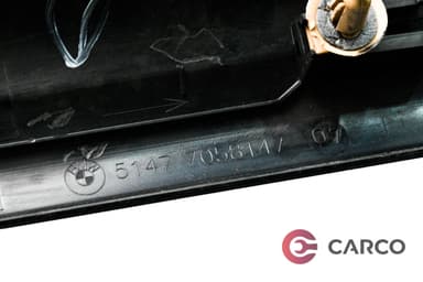 Интериорна лайсна вътрешен праг задна лява 5147 7058147 за BMW 1 купе (E82) 123 d (2007 - 2013)