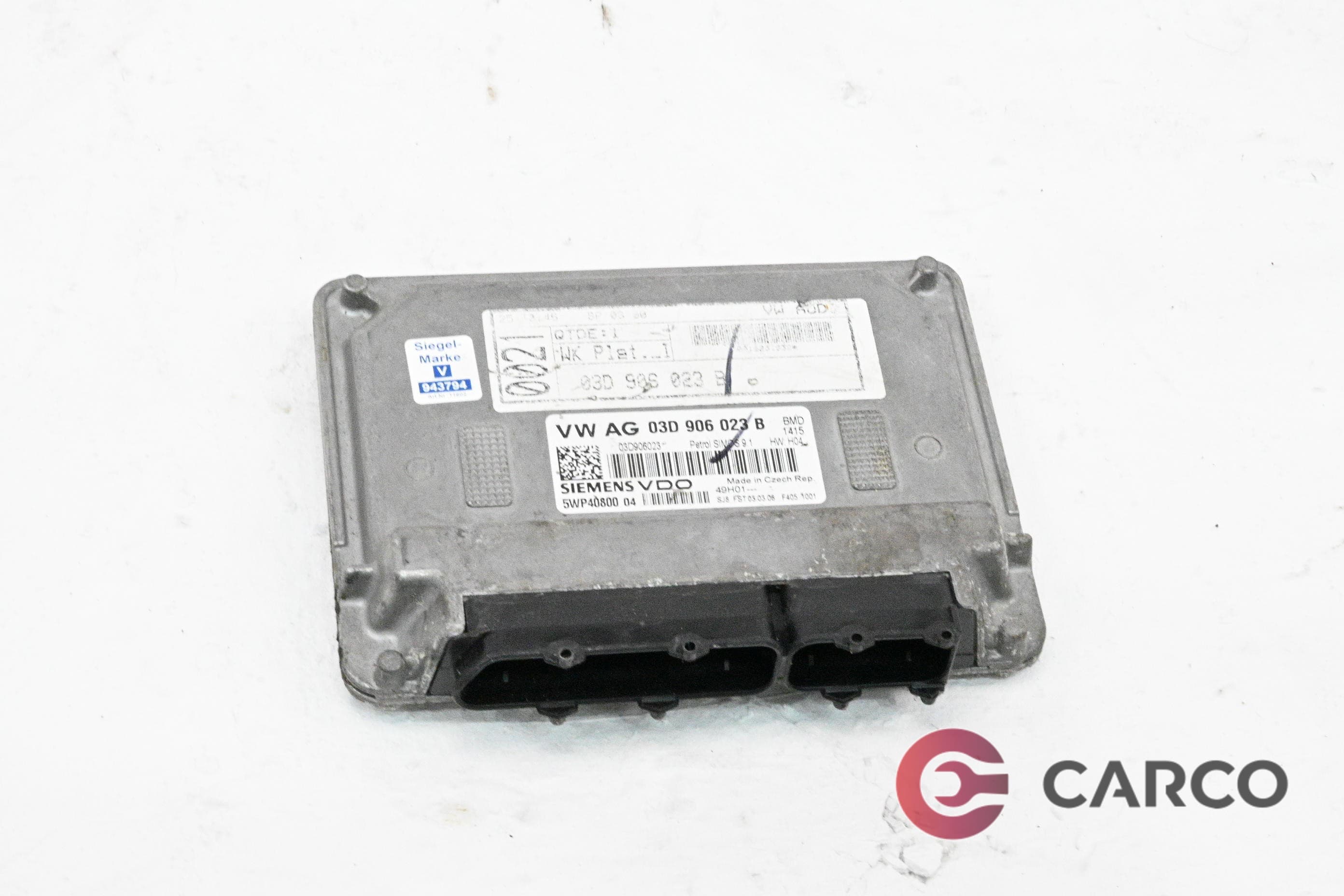Компютър двигател 03D906023B за VW FOX (5Z1, 5Z3) 1.2 (2003)