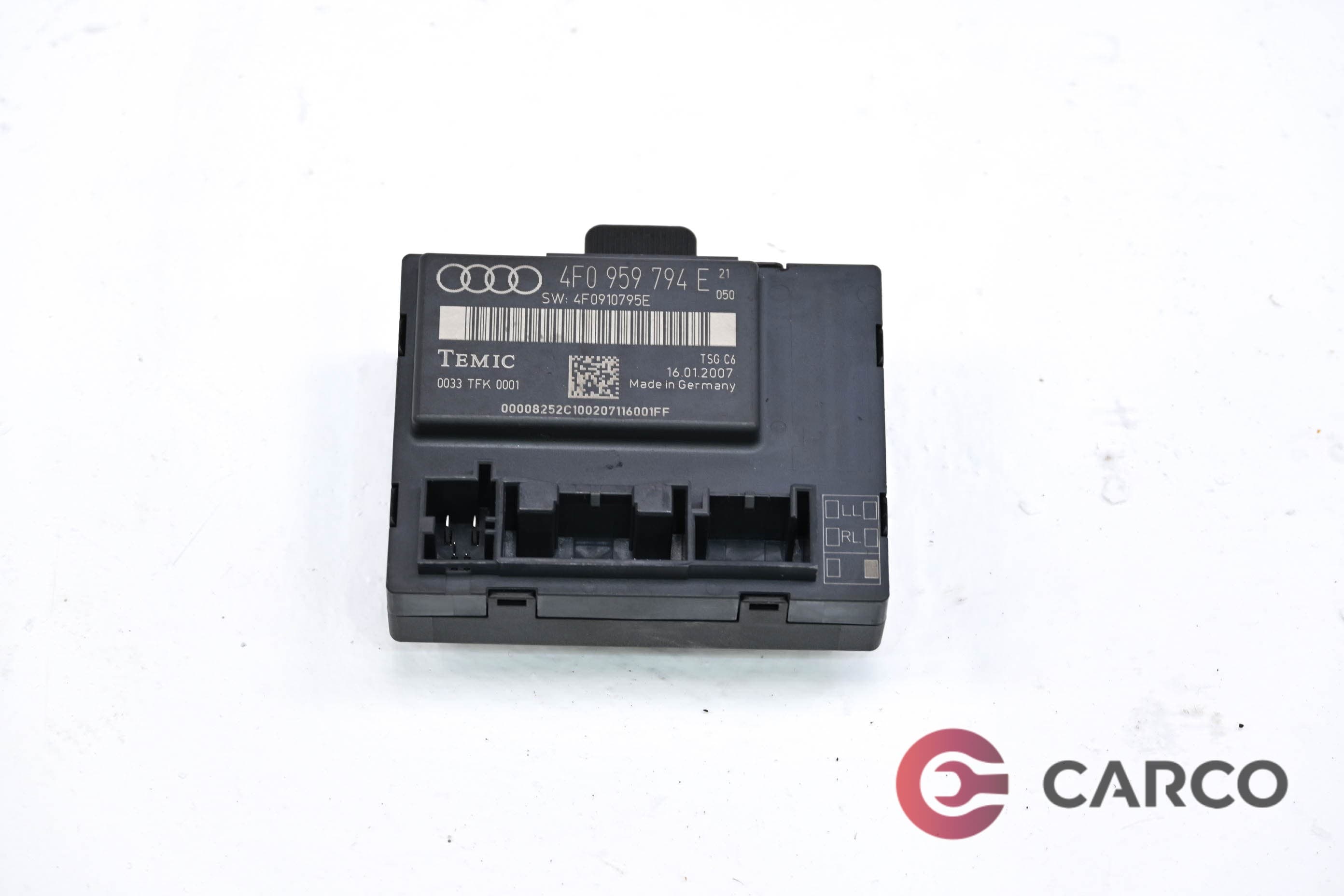 Модул задна лява врата 4F0959794E за AUDI A6 Avant (4F5, C6) 5.2 S6 quattro (2005 - 2011)