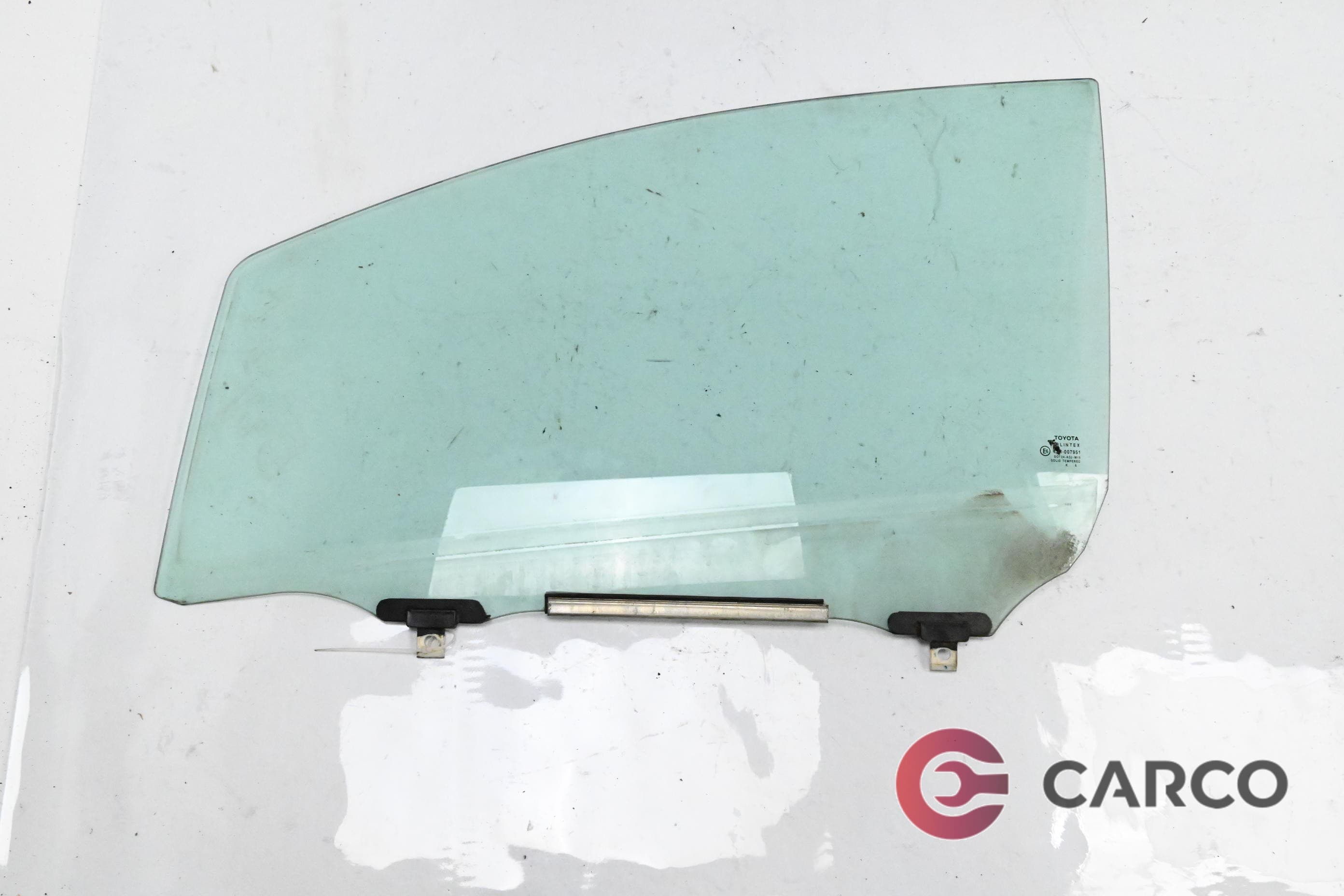 Стъкло врата предно ляво за TOYOTA YARIS/VITZ (SCP9_, NSP9_, KSP9_, NCP9_, ZSP9_) 1.3 VVT-i (2005)