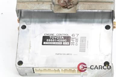 Компютър двигател 89661-42580 за TOYOTA RAV 4 I Cabrio (SXA1_) 2.0 16V 4WD (1997 - 2000)