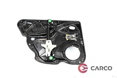 Панел врата със стъклоповдигач заден десен за VW PASSAT седан B6 (3C2) 2.0 TDI 16V (2005 - 2010)