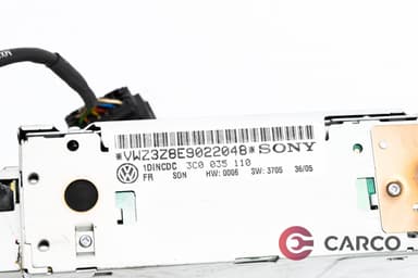 CD чейнджър 3C0035110 за VW PASSAT седан B6 (3C2) 2.0 TDI 16V (2005 - 2010)