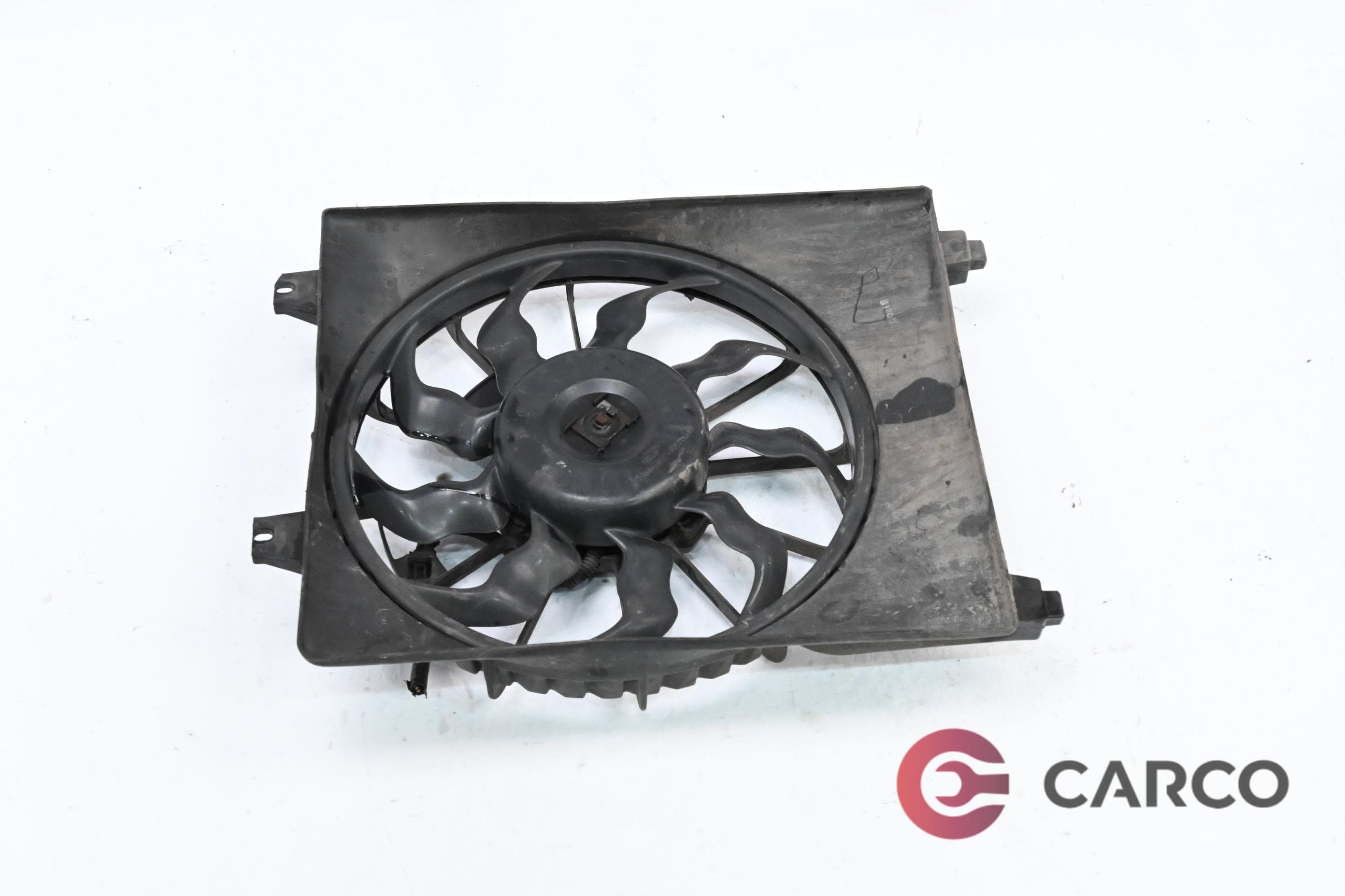 Перка охлаждане с 9 витла за HYUNDAI SANTA FÉ II (CM) 2.2 CRDi 4x4 (2005)
