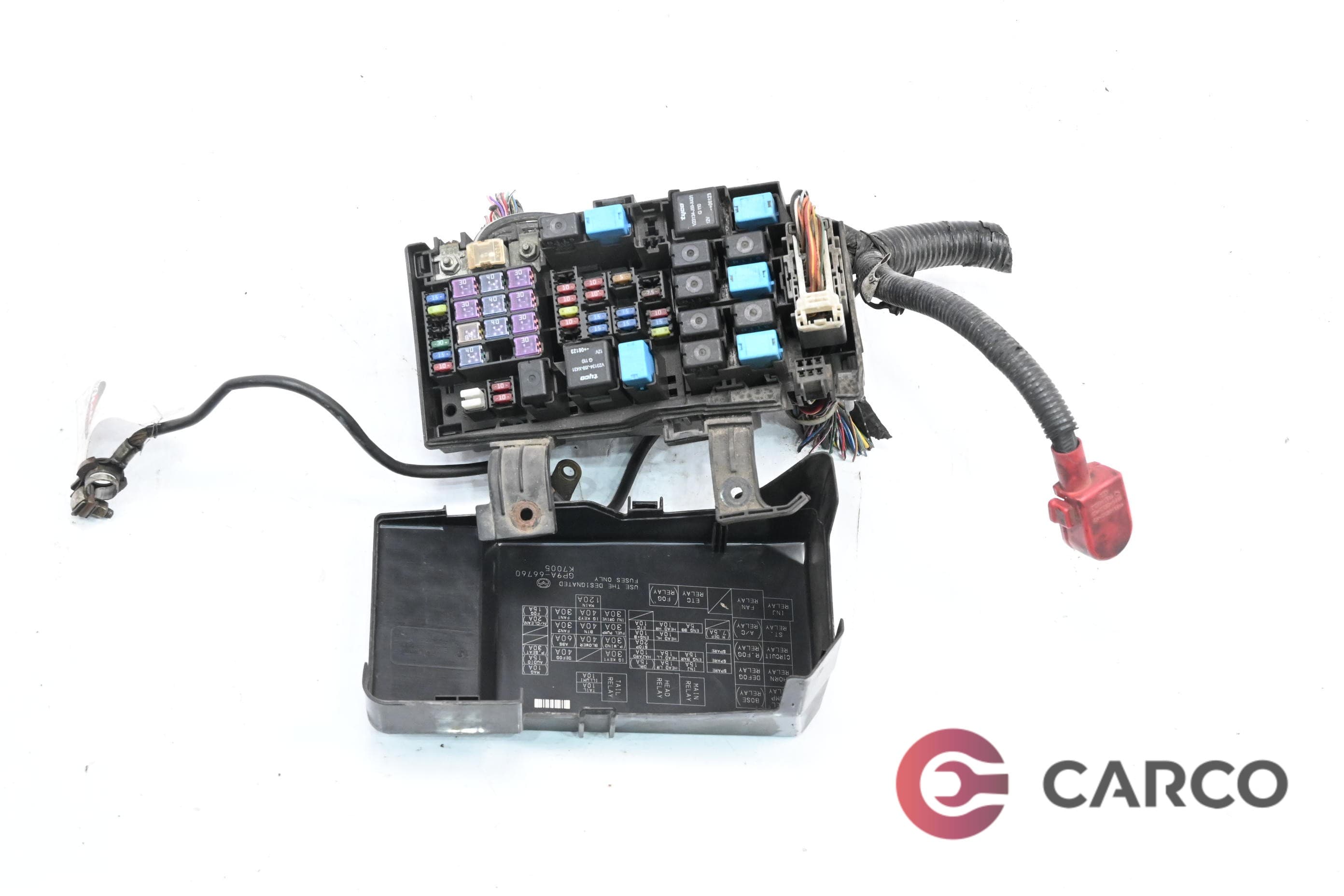 Бушонно табло GP9A-66760 за MAZDA 6 седан (GG) 2.3 MPS Turbo (2002 - 2008)