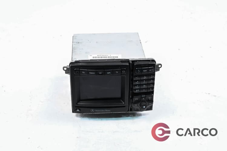 Радио CD A220827044280 за MERCEDES-BENZ S-CLASS седан (W220) S 320 (220.065, 220.165) (1998 - 2005)