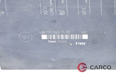 Модул задни седалки 2208201385 за MERCEDES-BENZ S-CLASS седан (W220) S 320 (220.065, 220.165) (1998 - 2005)