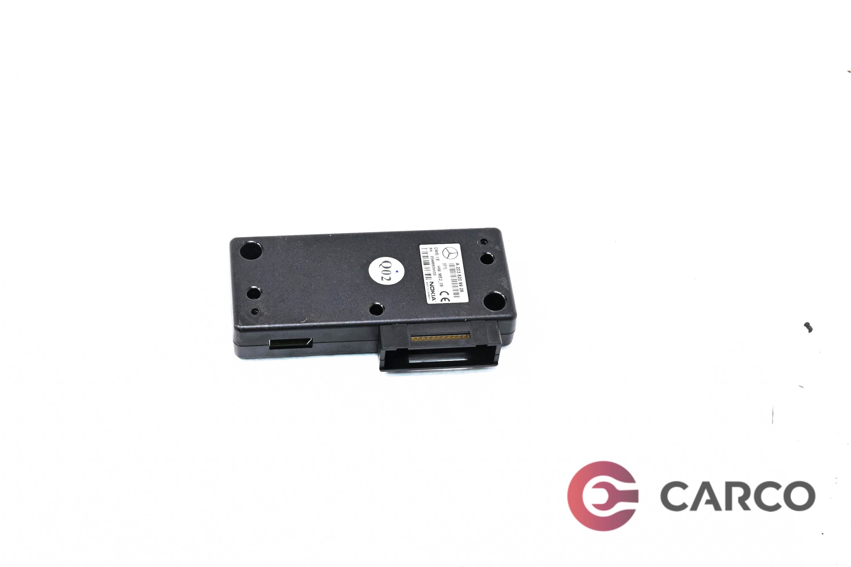 Модул телефон 203 820 99 26 за MERCEDES-BENZ S-CLASS седан (W220) S 320 (220.065, 220.165) (1998 - 2005)