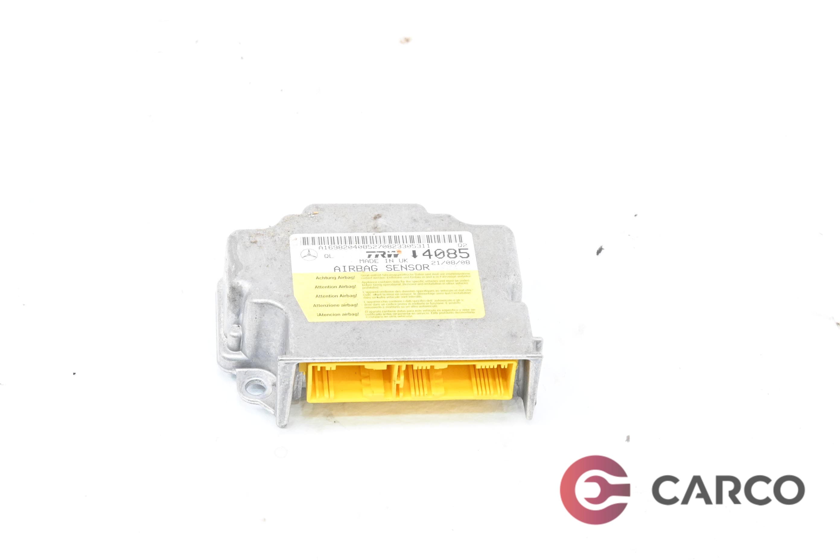 Сензор AIRBAG 169820408527 за MERCEDES-BENZ B-CLASS (W245) B 170 NGT (245.233) (2005 - 2011)