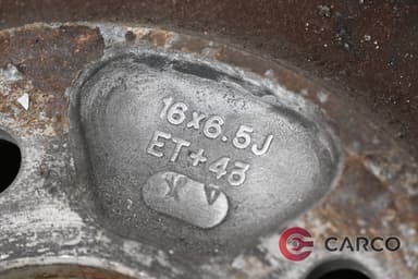 Алуминиеви джанти 16 цола 16x6.5J ET43 5x130 Ц.О 84.1 за SSANGYONG RODIUS 2.7 Xdi (2005 - 2013)