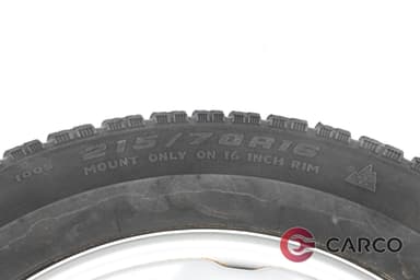 Резервна гума с джанта 16 цола 215/70R16 16x6.5J 1 брой за TOYOTA RAV 4 I Facelift 2.0 i 4WD (1994 - 2000)