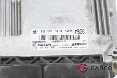 Компютър двигател 55590420 ABG за OPEL INSIGNIA седан 2.0 CDTI (2008)