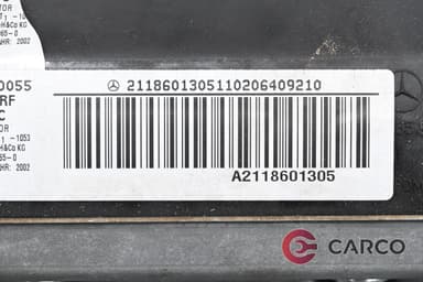 AIRBAG пасажер A2118601305 за MERCEDES-BENZ E-CLASS седан (W211) E 500 (211.070) (2002 - 2009)