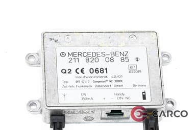 Модул bluetooth 2118200885 за MERCEDES-BENZ E-CLASS седан (W211) E 500 (211.070) (2002 - 2009)
