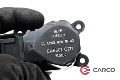 Моторче клапа парно A2038201642 7 за MERCEDES-BENZ E-CLASS седан (W211) E 500 (211.070) (2002 - 2009)