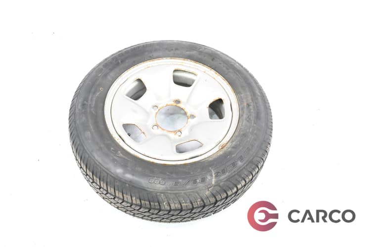 Резерван гума с джанта 16 цола Bridgestone 215/65R16 T16x6.5J за SUZUKI VITARA (SIDEKICK) (ET, TA) 2.0 V6 24V на всичките колела (ET) (1988 - 1998)