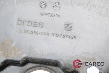 Интериона лайсна стъклоповдигач лява 986350 за SEAT LEON Facelift (1P1) 1.4 TSI (2005 - 2012)