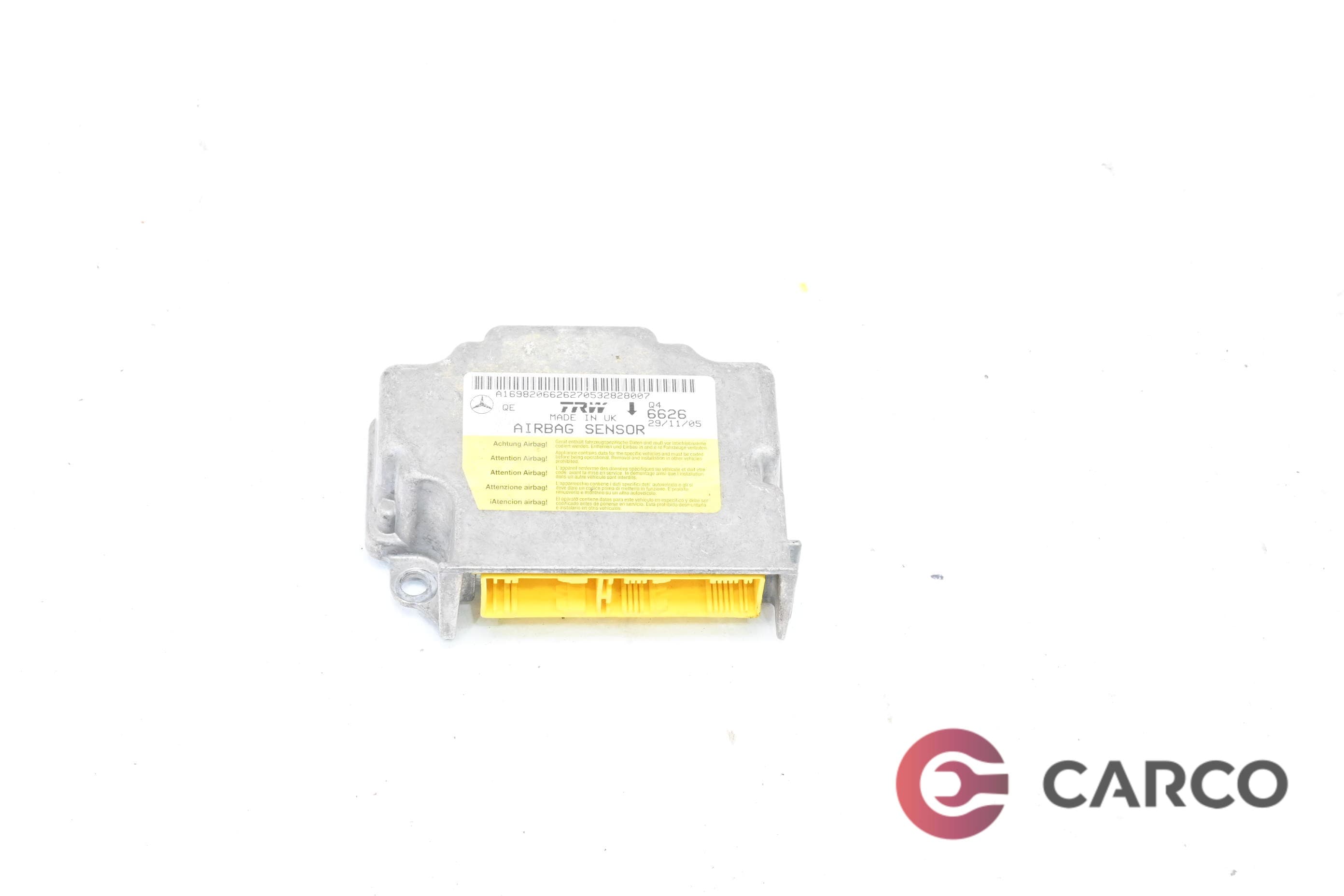Сензор AIRBAG 1698206626 за MERCEDES-BENZ B-CLASS (W245) B 200 CDI (245.208) (2005 - 2011)