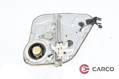 Стъклоповдигач заден ляв с панел врата за HYUNDAI SANTA FÉ II (CM) 2.2 CRDi GLS 4x4 (2005)