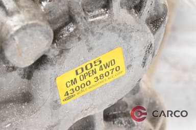 5 Степенна ръчна скоростна кутия CODE: 43000 38070 за HYUNDAI SANTA FÉ II (CM) 2.2 CRDi GLS 4x4 (2005)