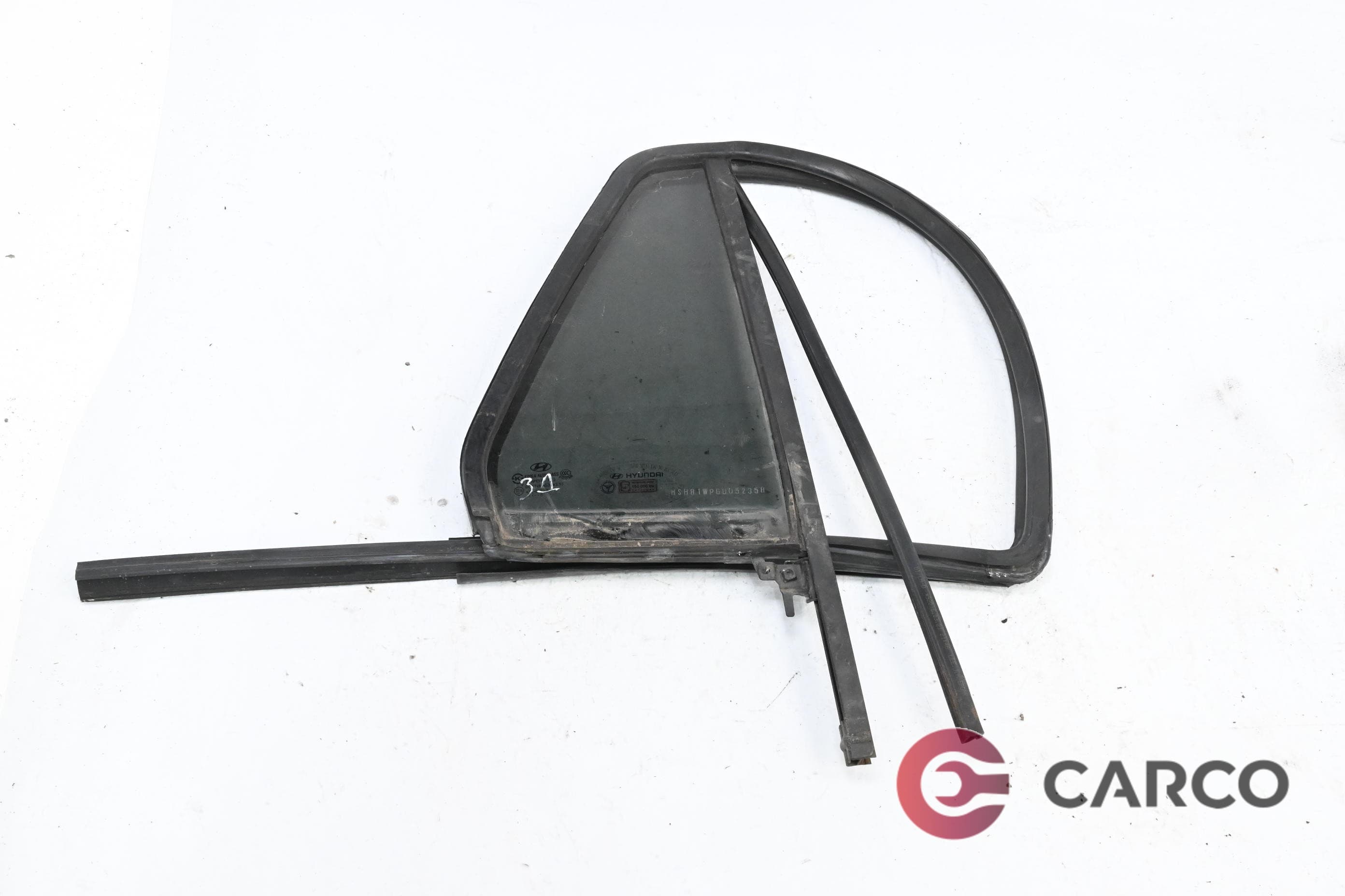 Стъкло фикс задно дясно за HYUNDAI SANTA FÉ II (CM) 2.2 CRDi GLS 4x4 (2005)