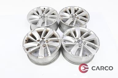 Алуминиеви джанти 18 цола 7.5Jx18 ET42 5x120 Ц.О 70.2 4  броя за OPEL ASTRA J 1.7 CDTI (2009)
