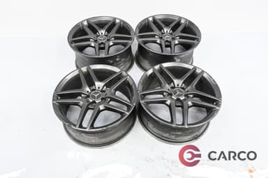 Алуминиеиви джанти 19 цола AMG А222 401 00 00 8.5Jx19 H2 ET38   А222 401 01 00 9.5Jx19 H2 Ц.0 66.6 ET38 4 броя за MERCEDES-BENZ CLS (C219) CLS 320 CDI (219.322) (2004 - 2011)