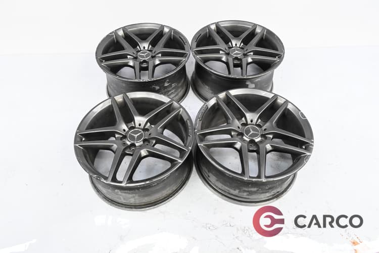 Алуминиеиви джанти 19 цола AMG А222 401 00 00 8.5Jx19 H2 ET38   А222 401 01 00 9.5Jx19 H2 Ц.0 66.6 ET38 4 броя за MERCEDES-BENZ CLS (C219) CLS 320 CDI (219.322) (2004 - 2011)