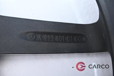 Алуминиеиви джанти 19 цола AMG А222 401 00 00 8.5Jx19 H2 ET38   А222 401 01 00 9.5Jx19 H2 Ц.0 66.6 ET38 4 броя за MERCEDES-BENZ CLS (C219) CLS 320 CDI (219.322) (2004 - 2011)